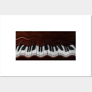 Piano Surrealism Posters and Art